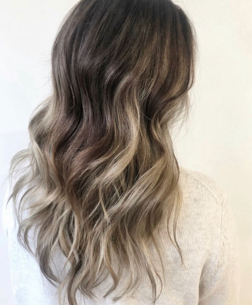 Customized Blonding Partial