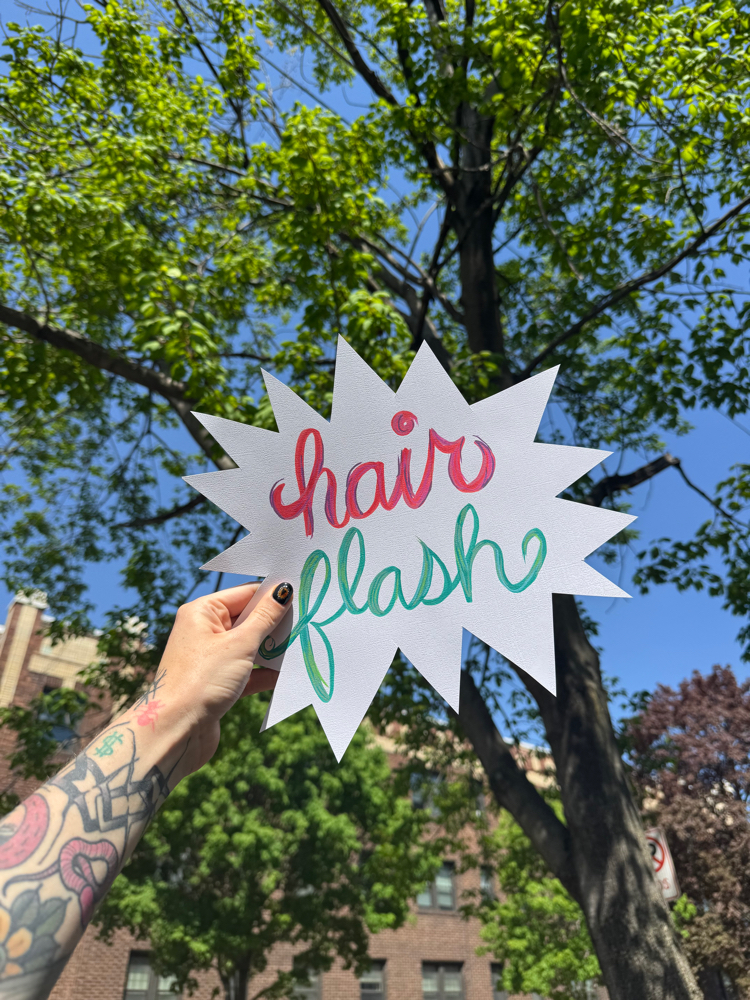 hair flash / full creative control