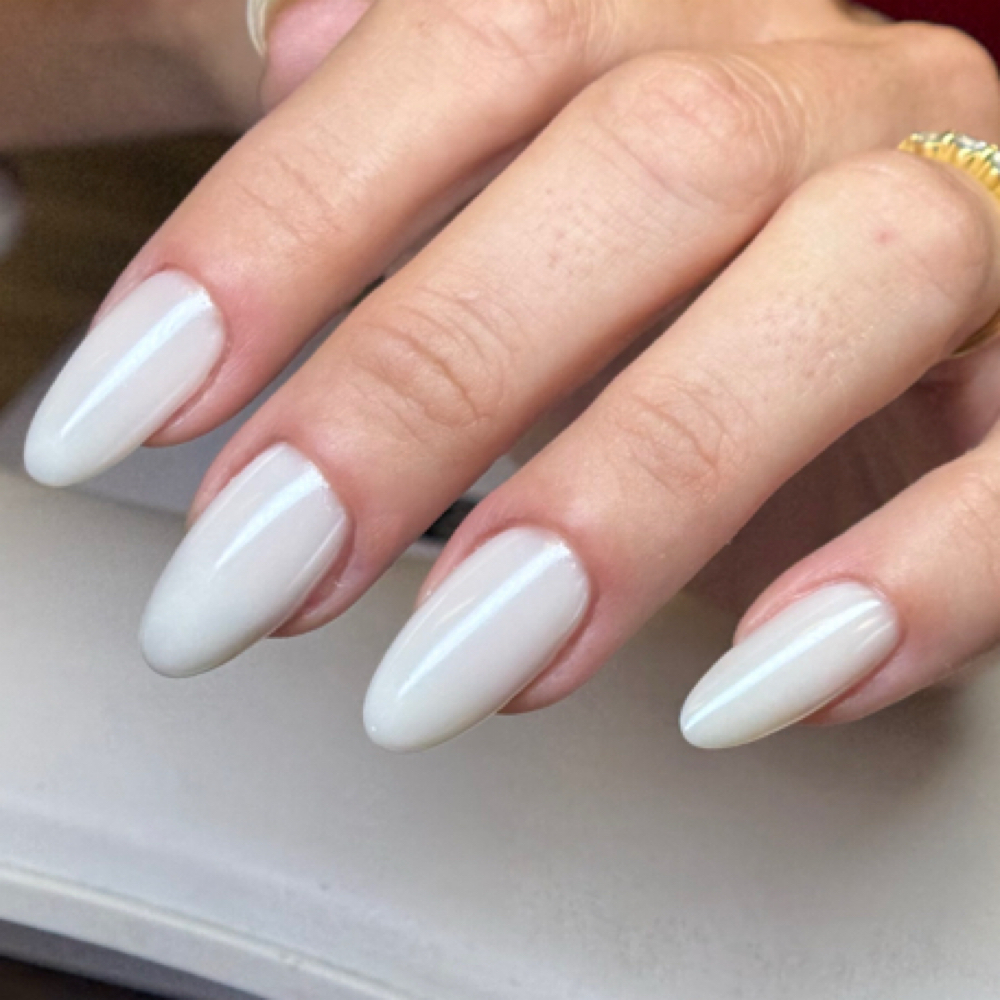 Med, Long Structured Gel Mani/Gelx at Dani’s Studio in Davenport, FL