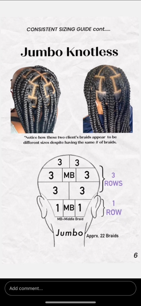 Box Braids (Jumbo)