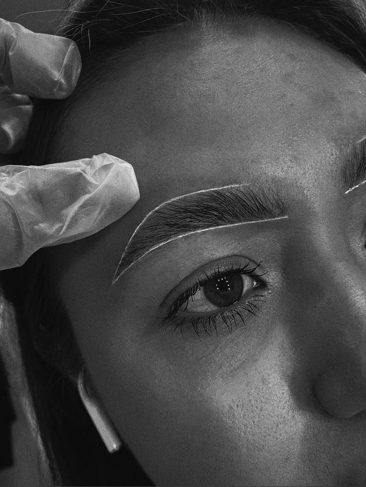 Hybrid brow stain