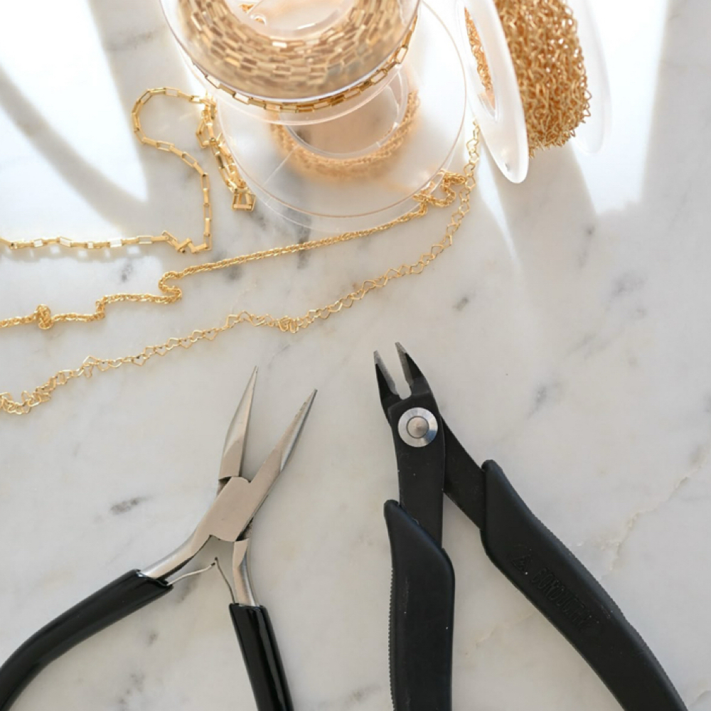 Permanent jewelry services at Sage + Stone Studio in Connersville, IN