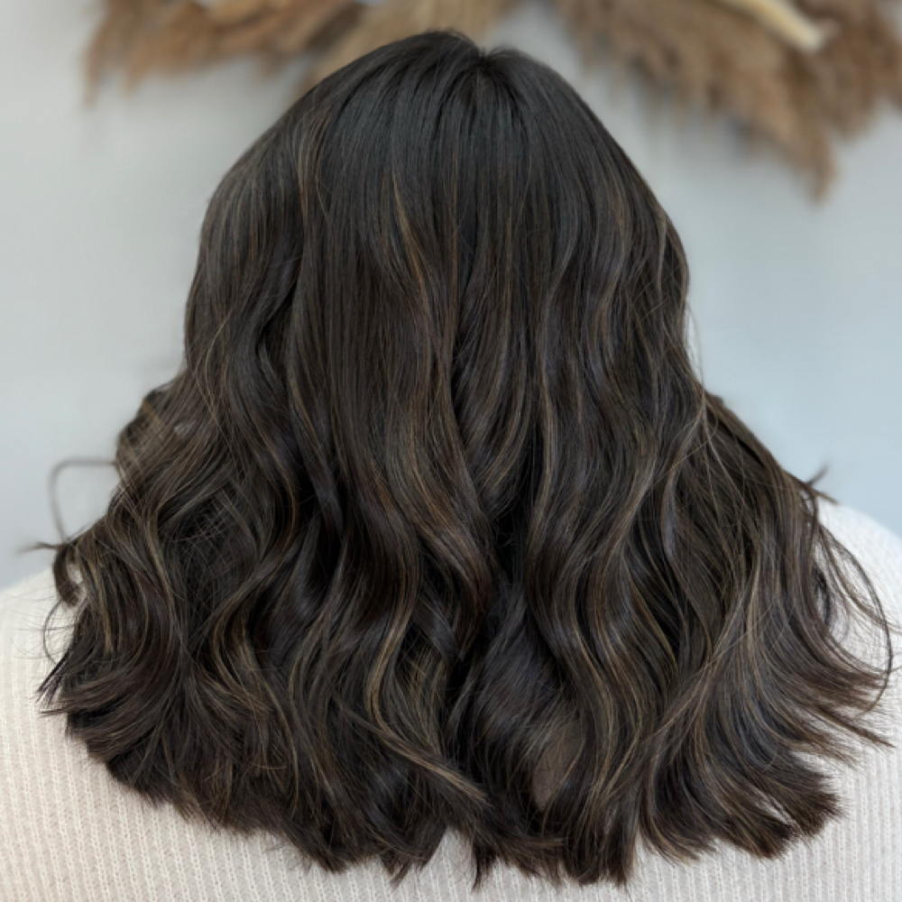 Partial Highlight/Balayage at Christ and Cosmetology in Fresno, CA