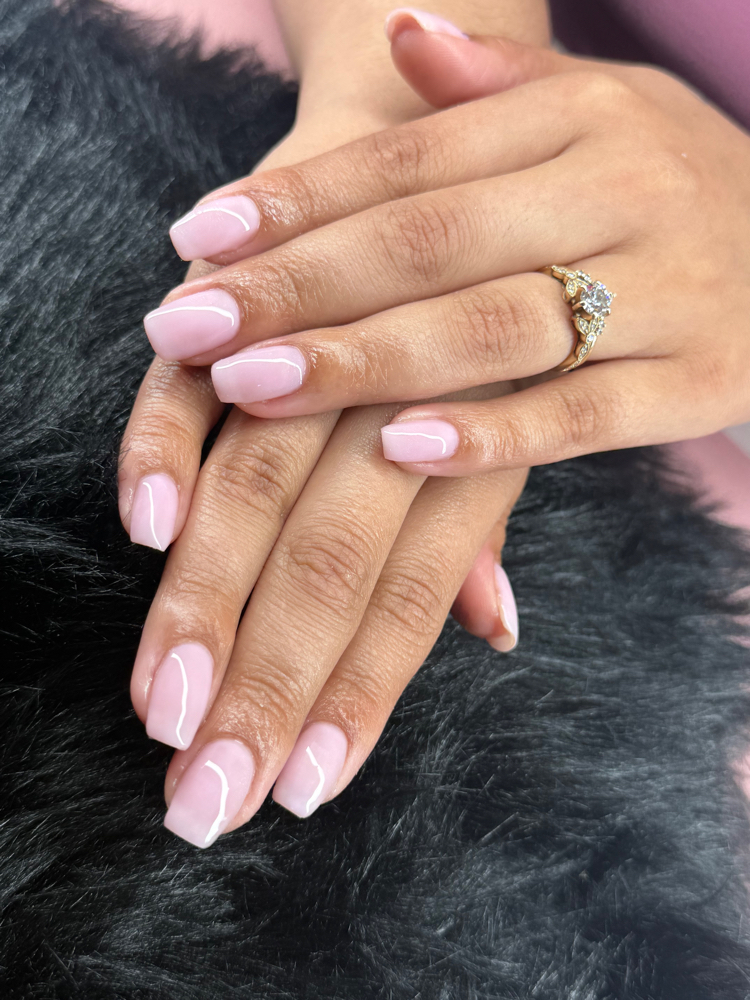 Rubber Base Manicure at Sheslayedit._ in El Paso, TX