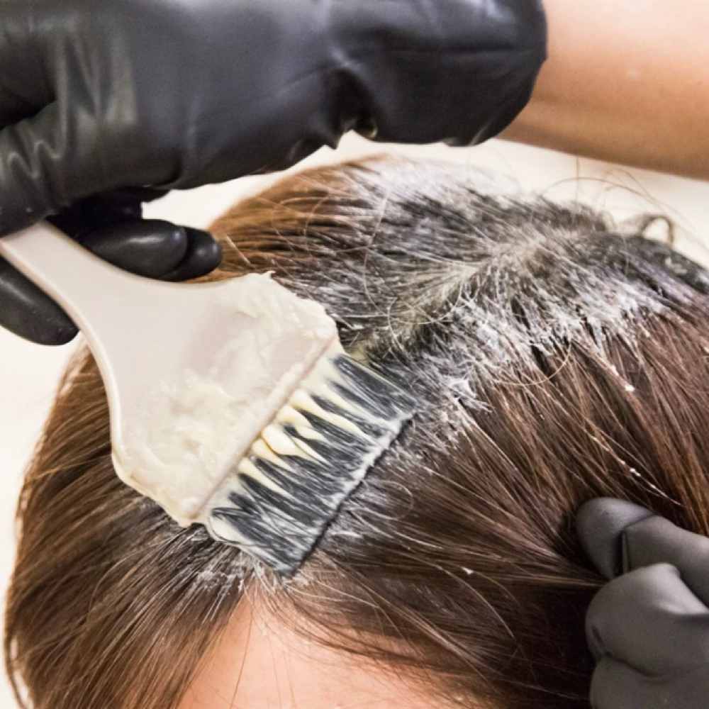 Single Process Color Retouch at Gina’s Hair Room in Haltom City, TX