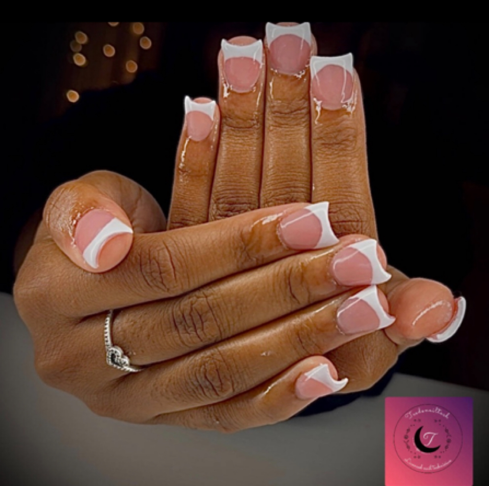 French Tips at TeeDeNailTech in Pensacola, FL