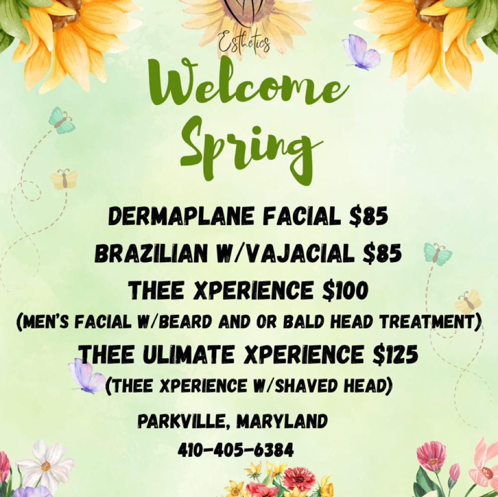 Welcome Spring Brazilian & Vajacial at Peace Within Her Hands in Parkville, MD