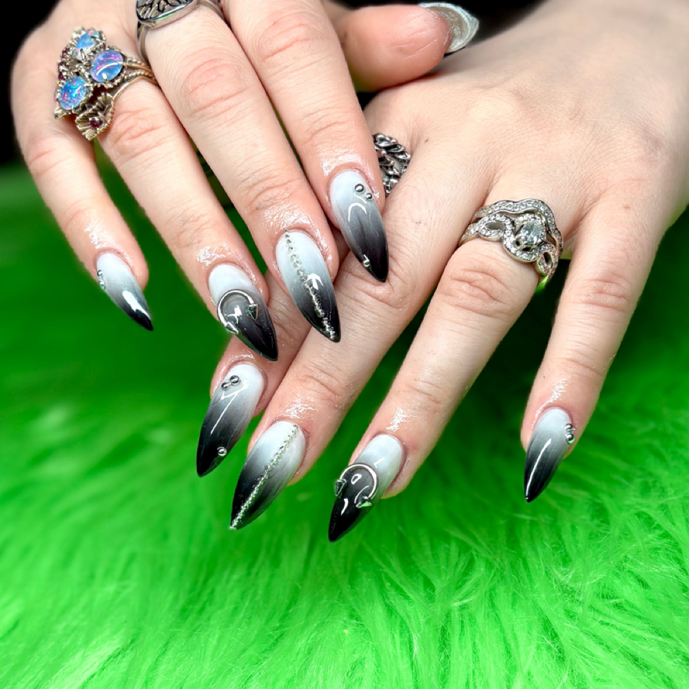 Hard Gel Sculpted FullSet(lengthen) at Pixel Perfect Beauty in Knoxville, TN