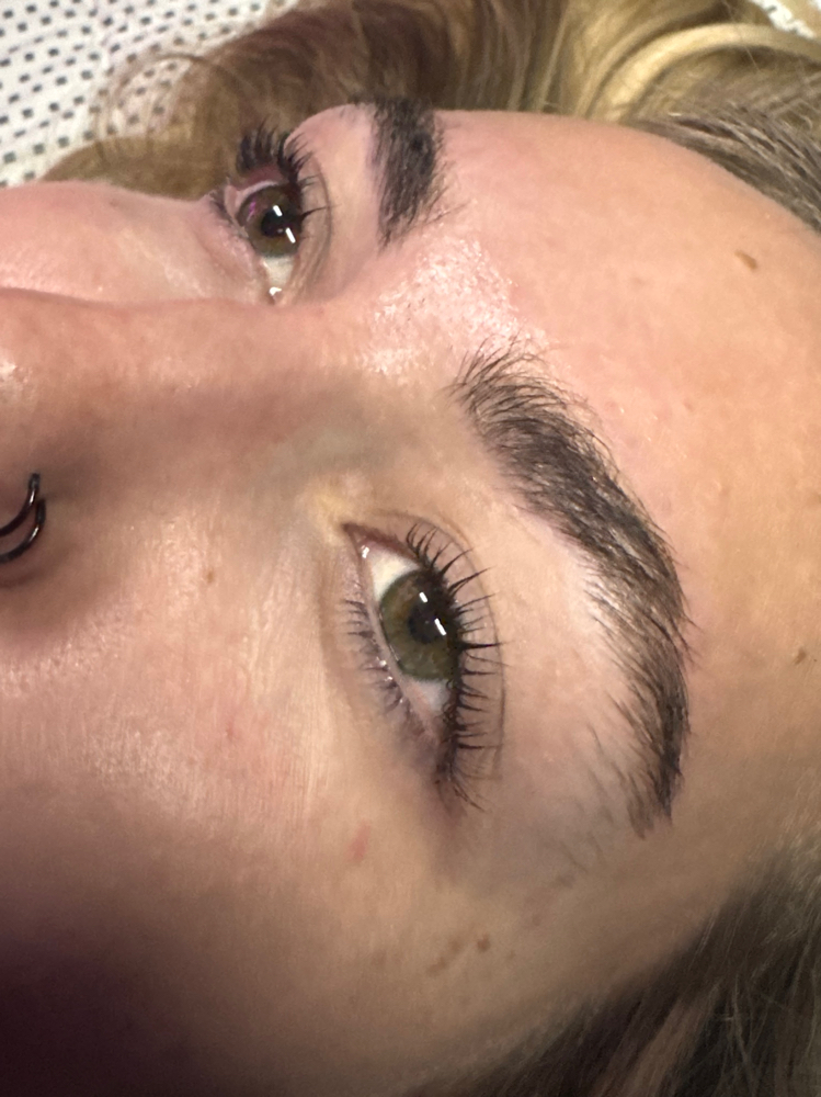 lash lift and tint
