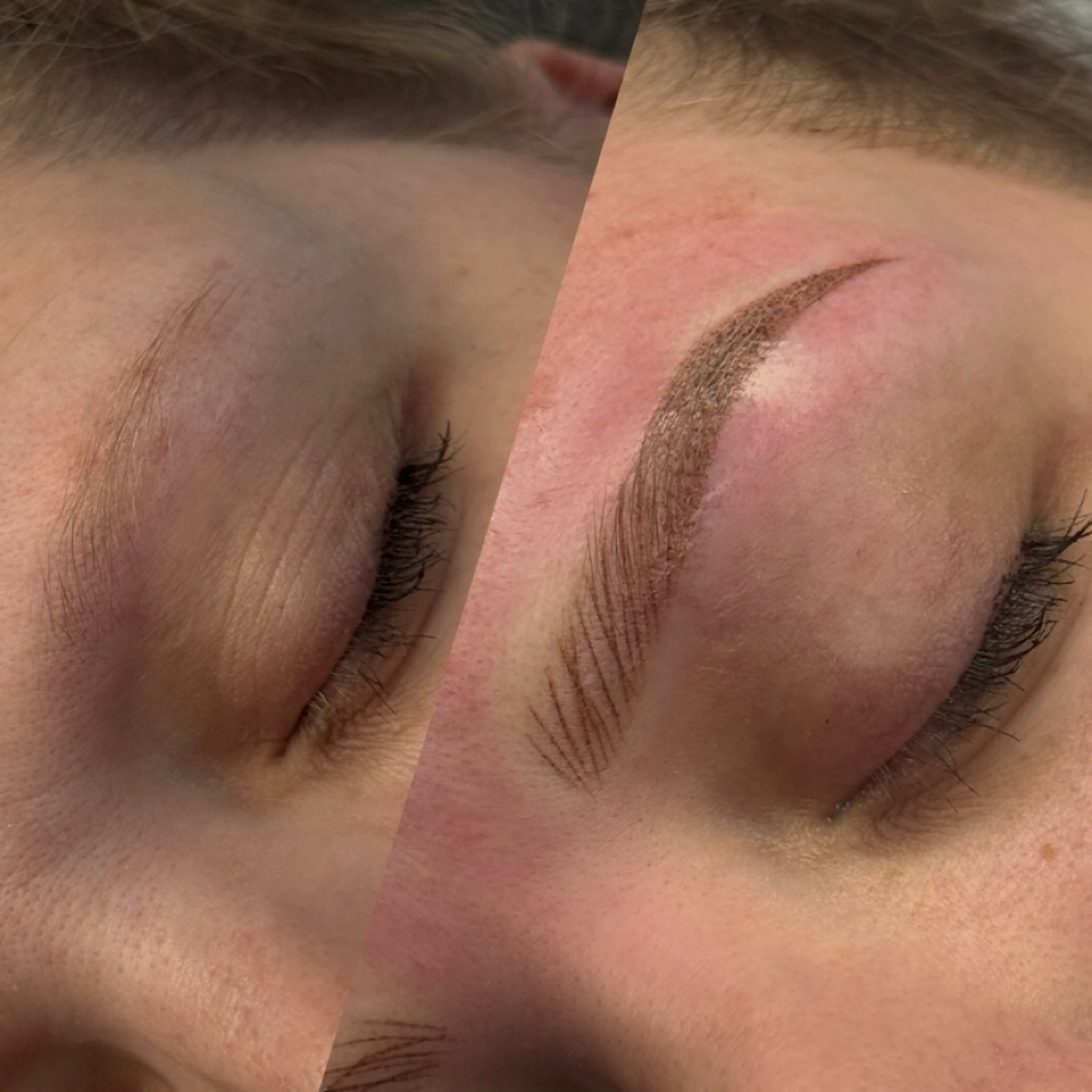 Combination brows at Everlast Ink. in Roswell, NM