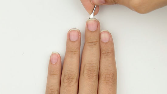Nail bed clean up (Mens Manicire)