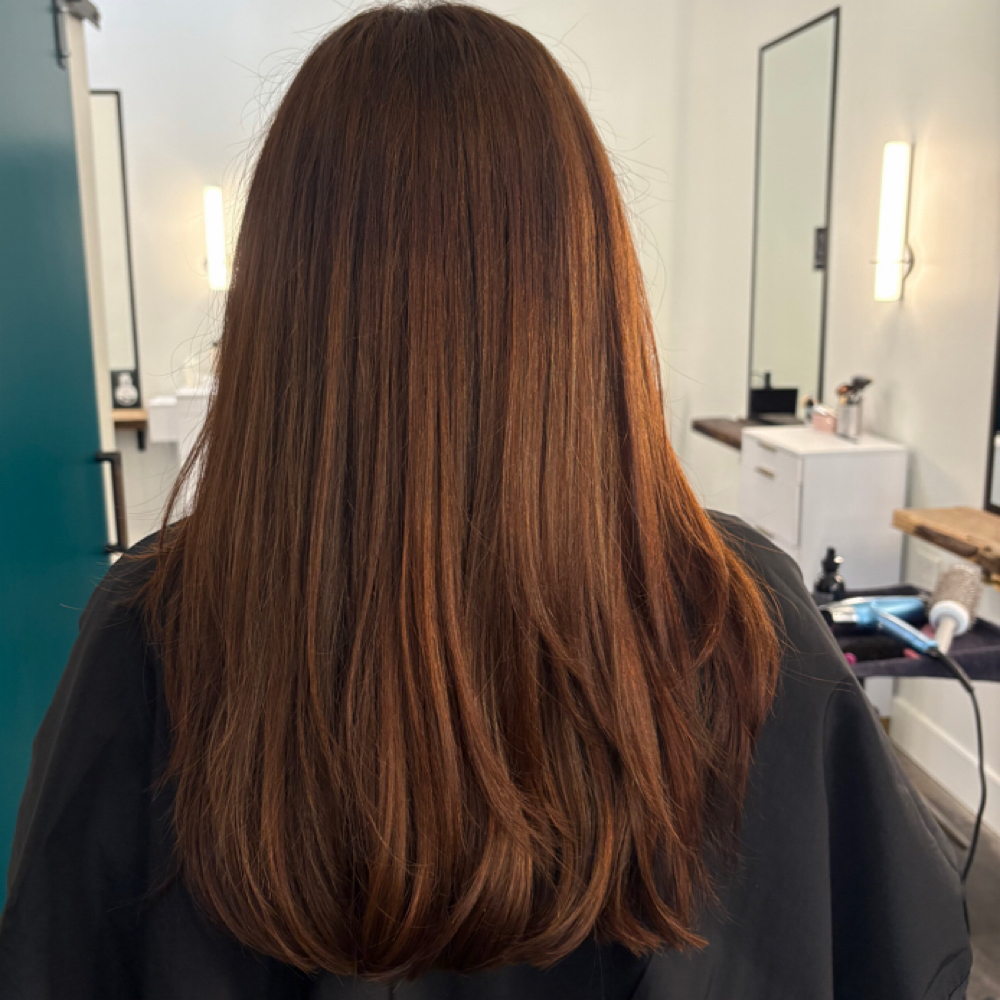 Root Color Refresh- at Crystal Rose Beauty in Pearland, TX