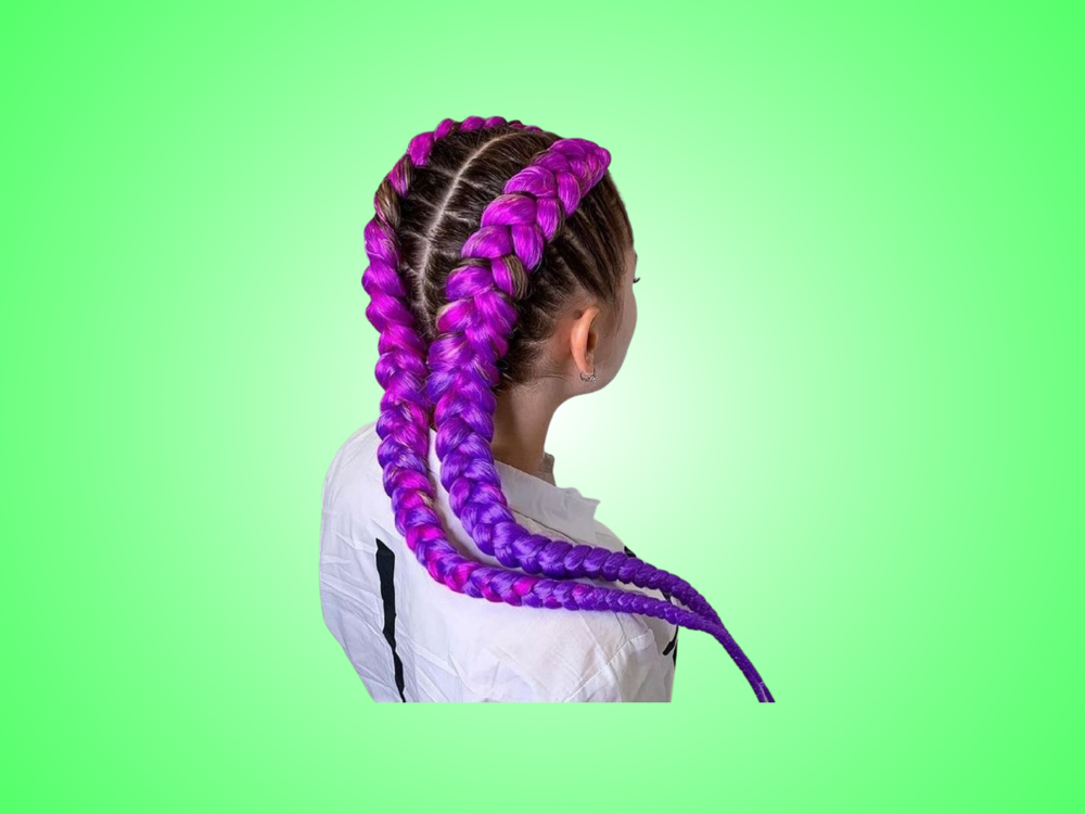 2 Feed In Braids