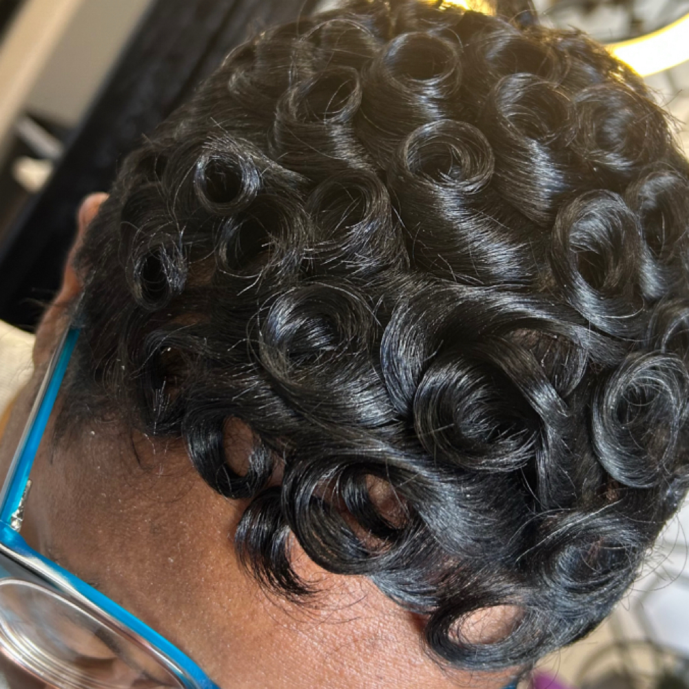 Relaxer,Cut Off And Pixi Curl at The UDQ in Memphis, TN