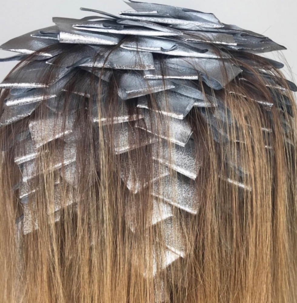 Partial Foil  & Root Touch Up w/Cut