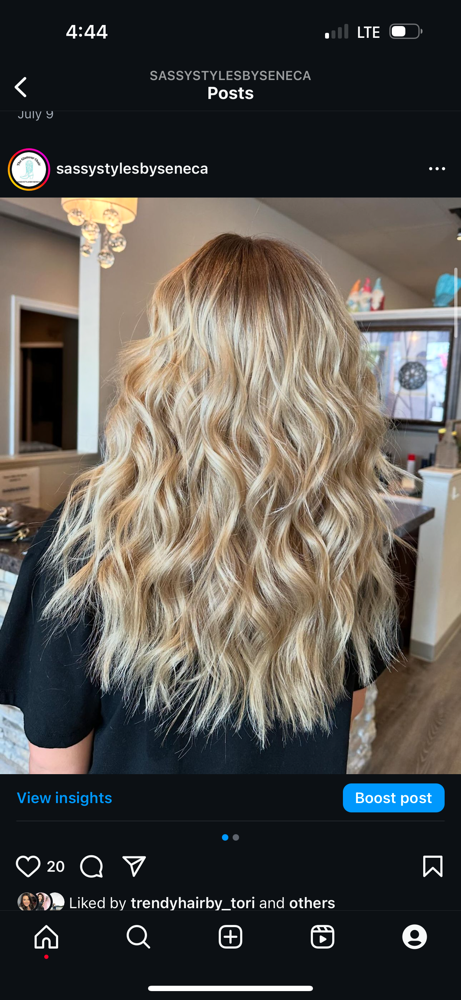 Partial Foil & Toner