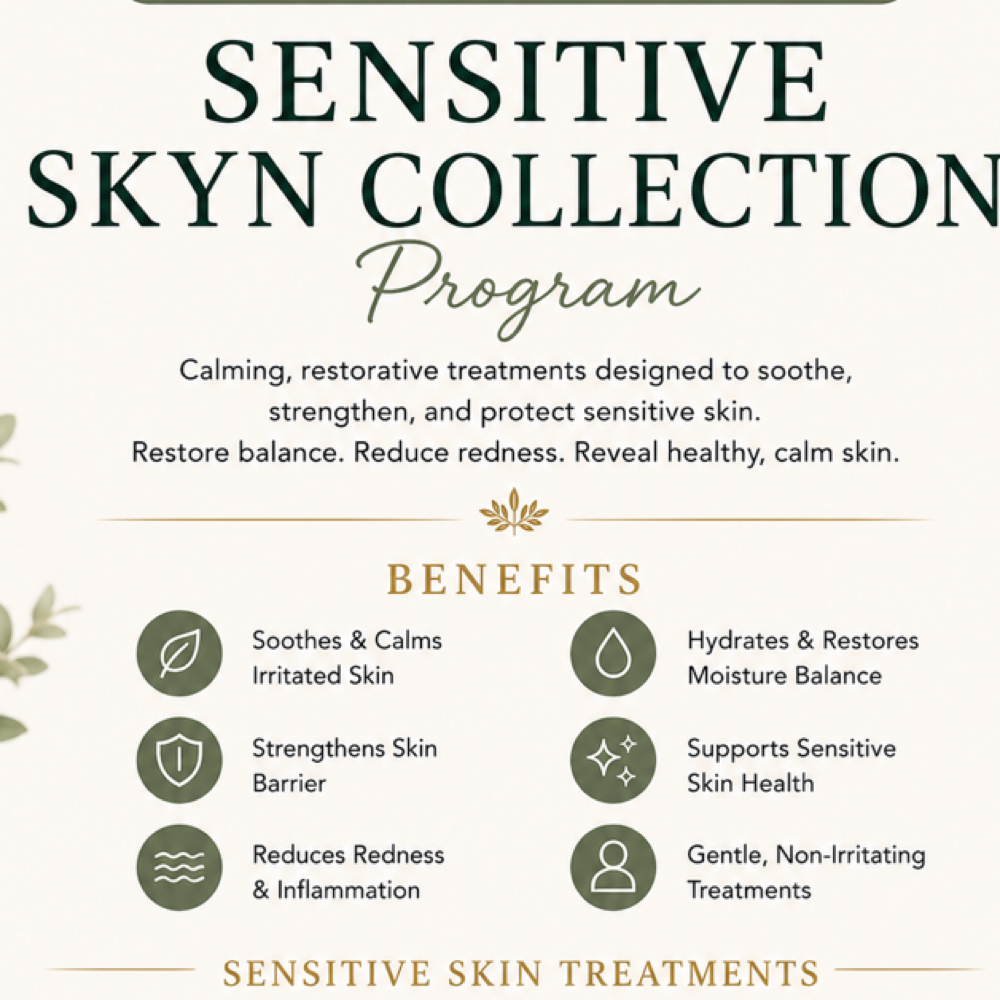 SENSITIVE SKYN COLLECTION at CleanSkynSpa in Euclid, OH