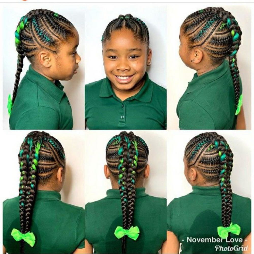 Braids W/ adornment