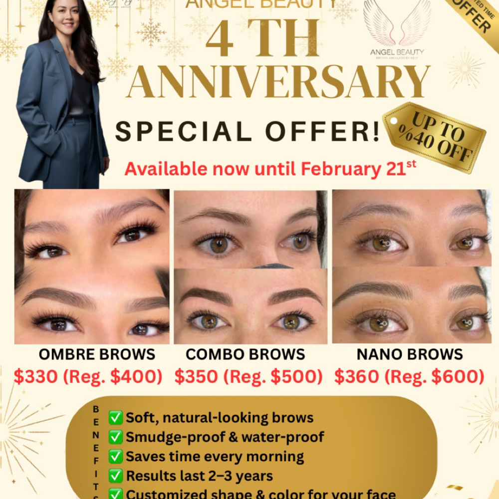 4TH ANNIVERSARY SALE - COMBO BROWS