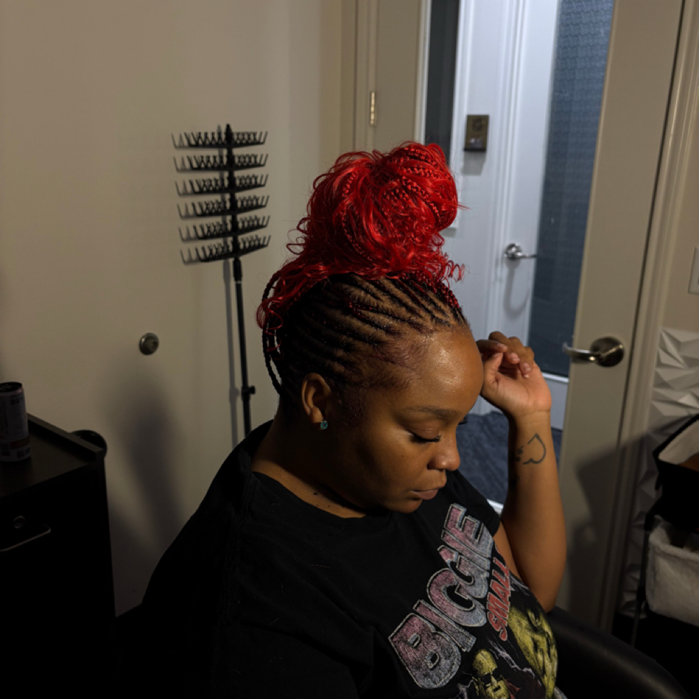 Braided Mohawk at The Braid Studio in Arlington Tx, TX