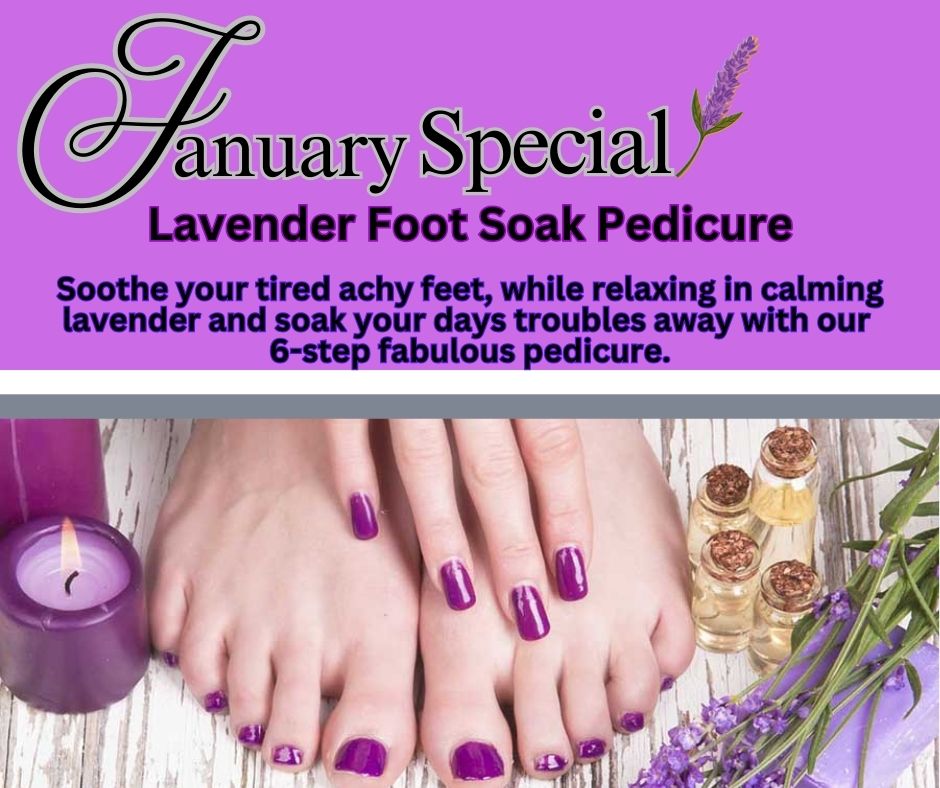 Lavender Soak Pedicure