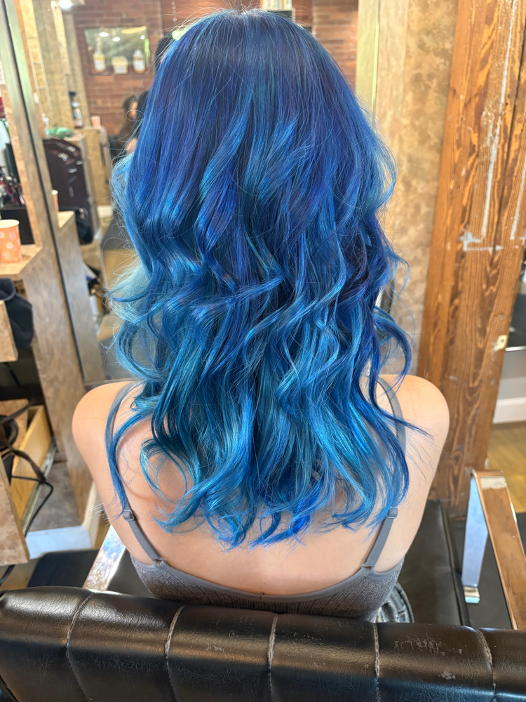 Bleach And Vivid at Hair by Crystal Paige in Attleboro, MA