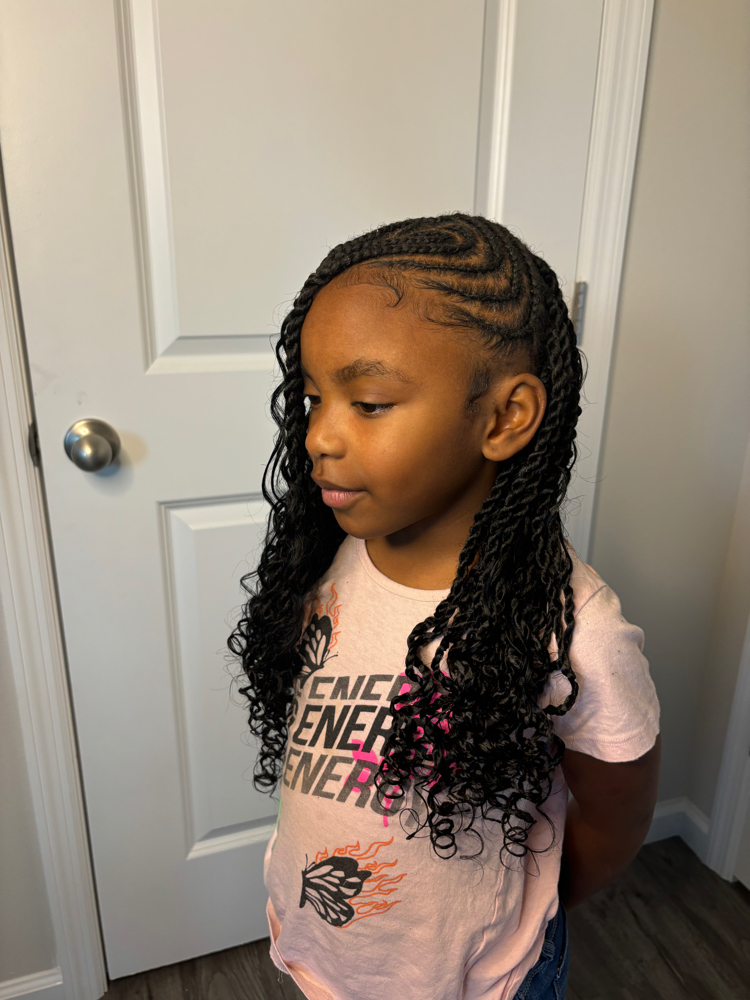 Half&Half Island Twists (4&Under)