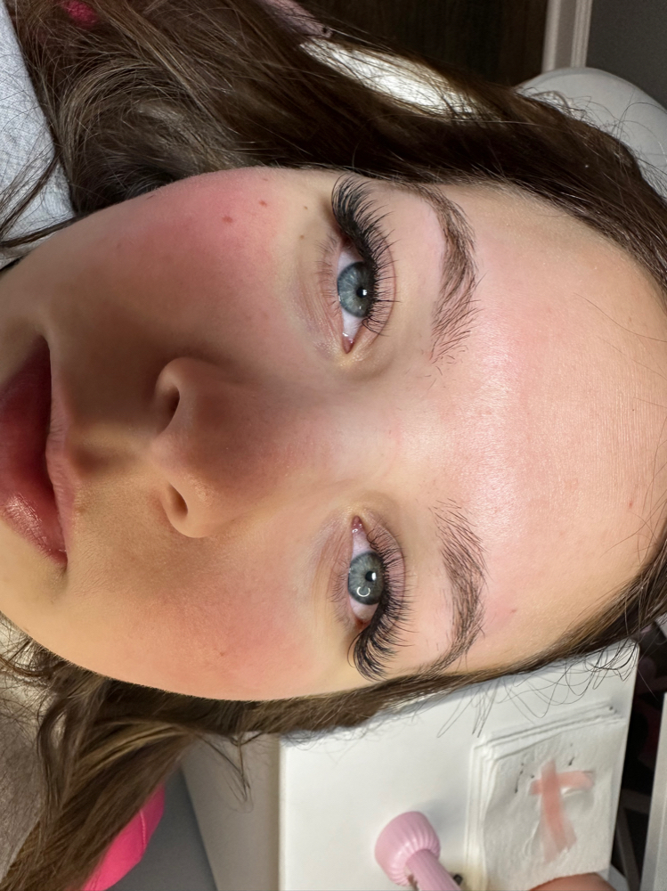 Hybrid Eyelash Extension Full Set at Blessed Butterfly lash&brow in Whiteland, IN