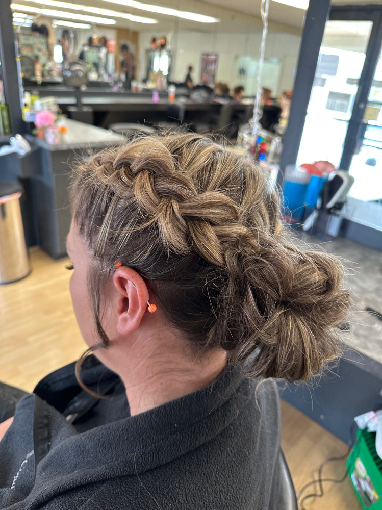 bridal hair