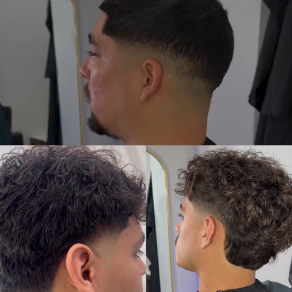Mens Haircut by Emily at Locals Lounge Barbershop in Tucson, AZ