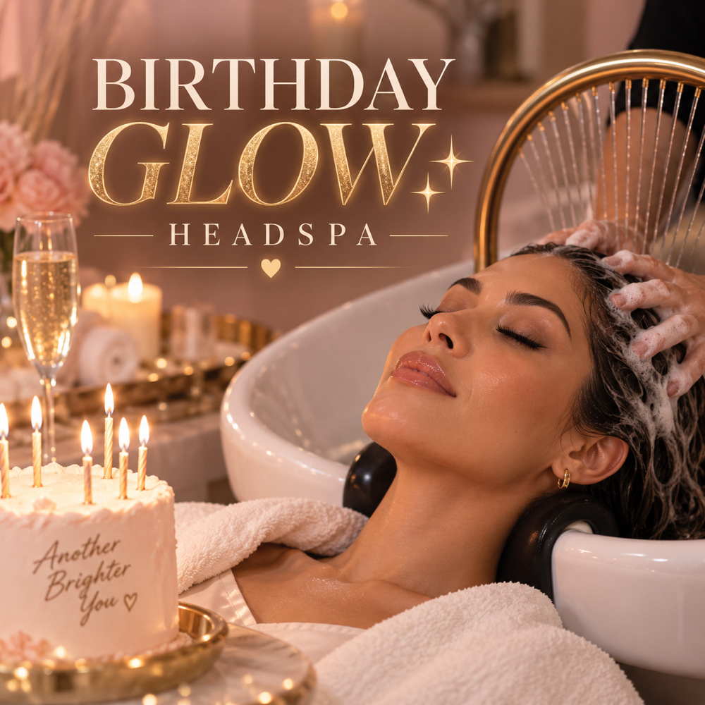 Birthday Glow Headspa at Sittin’ Pretty Headspa & Aesthetics in Corpus Christi, TX