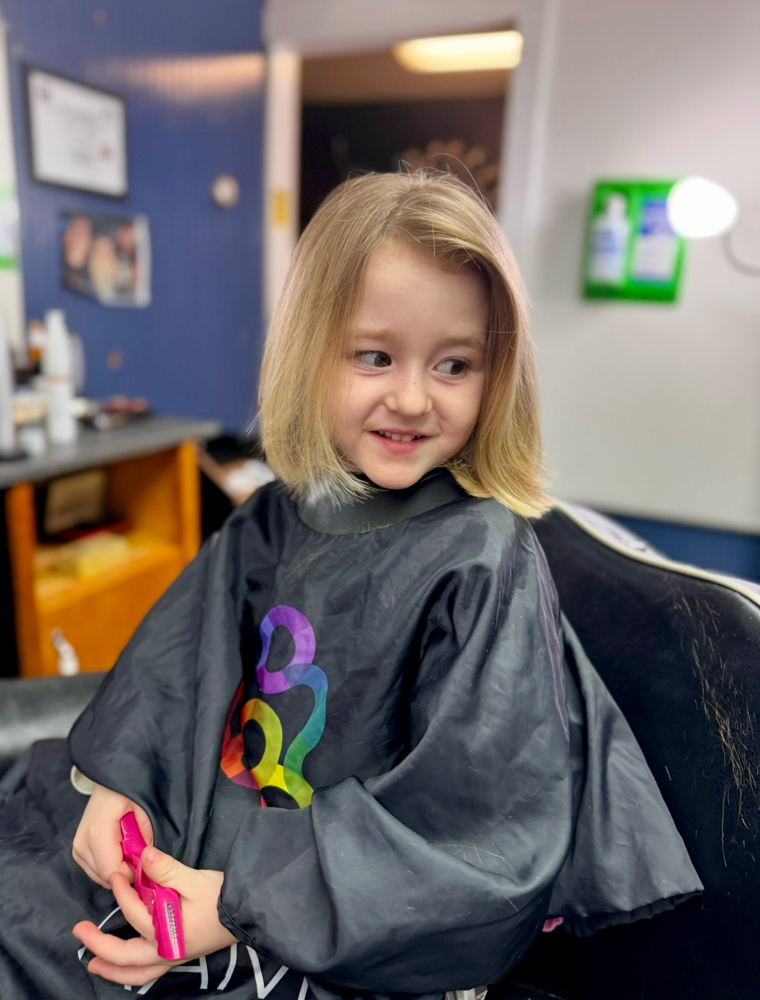 Childs Haircut Under 8 Years