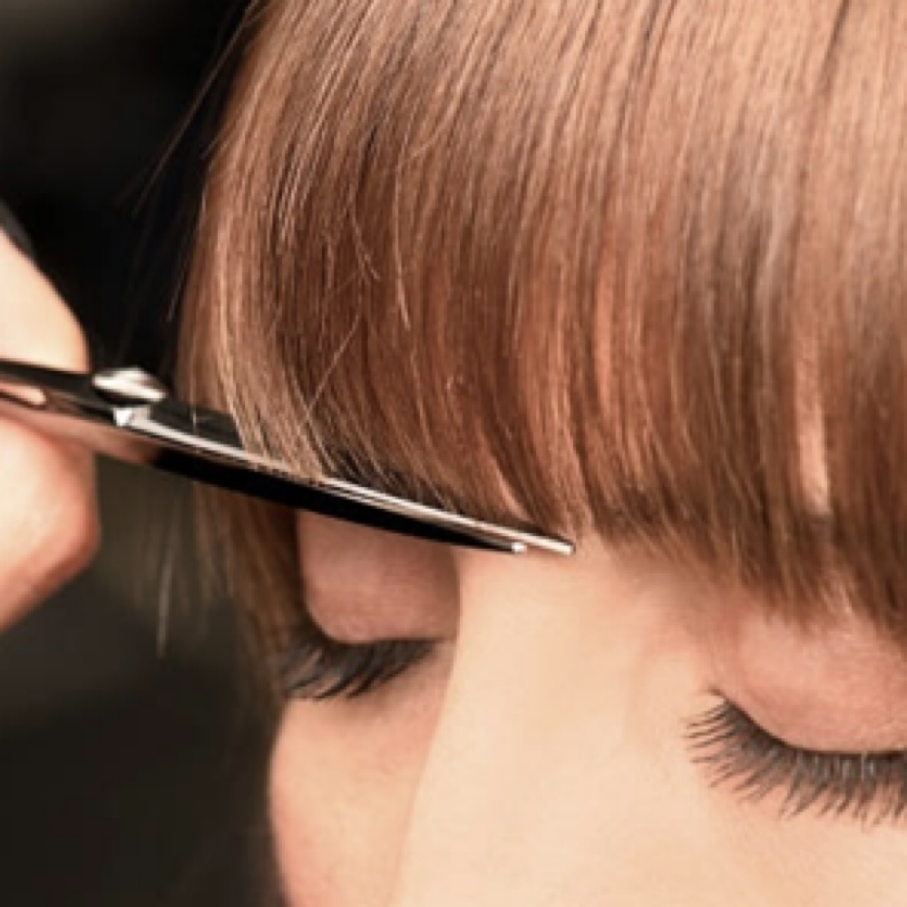 Bang Trim at Billie J Hair Studio in Allen, TX