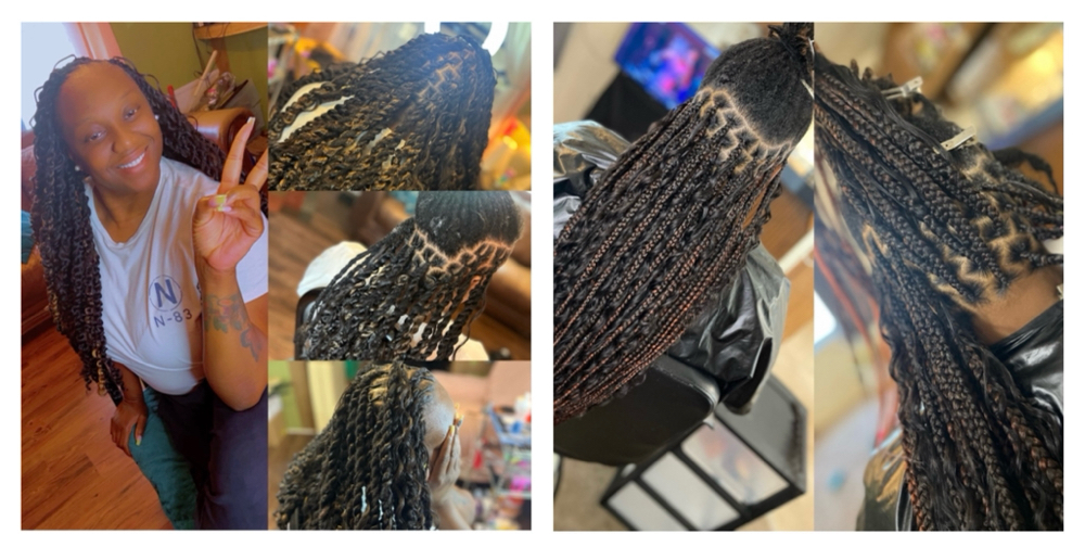 Box Braids/ Extended 2 Strand Twist at Ms.BBTB in Bolivia, NC