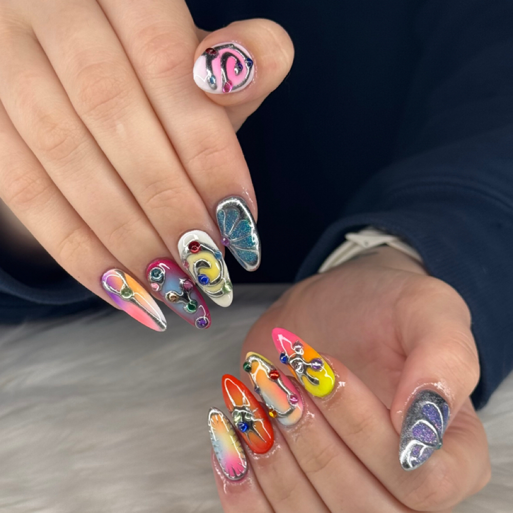 Tier 3 Design at Graceful Nails & Lashes in Manchester, CT