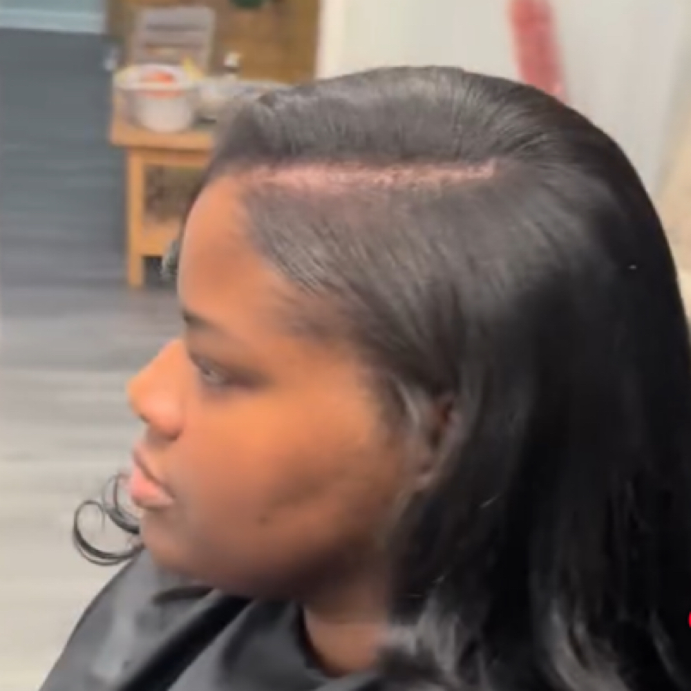 Traditional Sew-in/ Quick weave at Cue Hair Spa in Indianapolis, IN