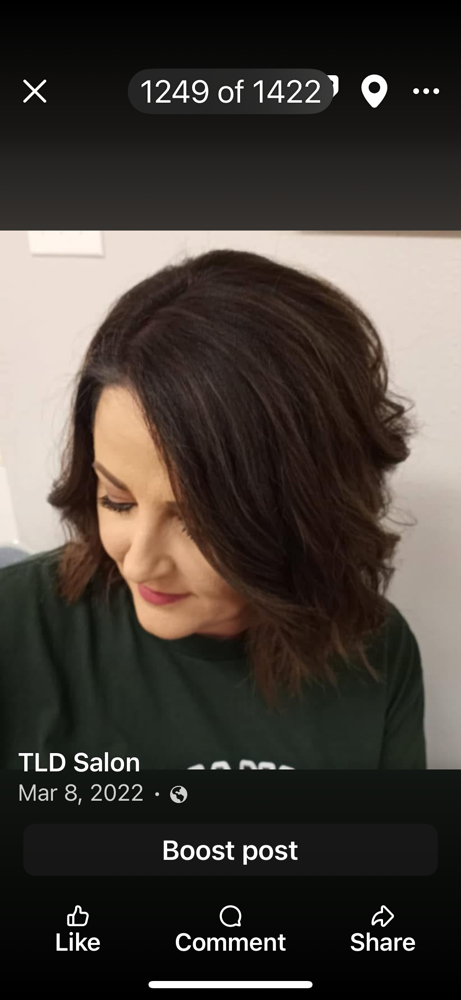 All Over Color Short Hair