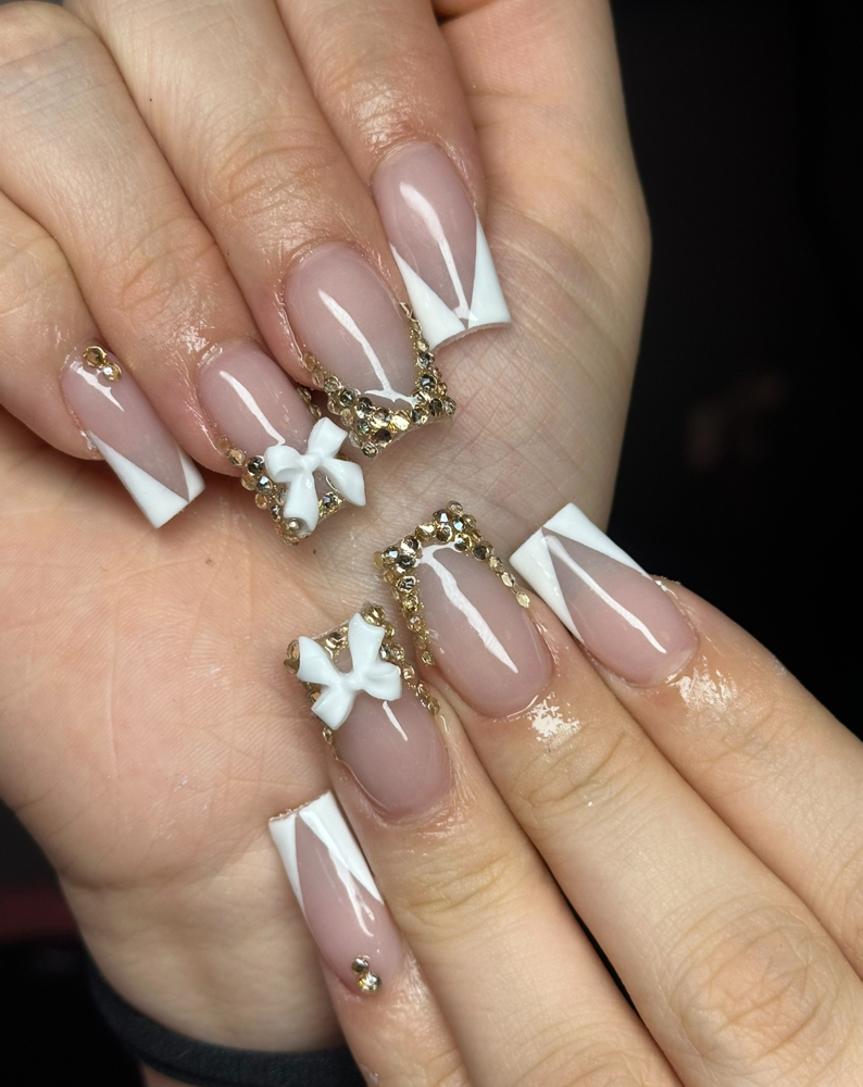 Short Acrylic Full Set