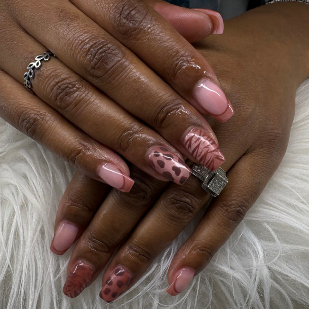 Hard Gel Nail Models at The Art of Beauty School & Salon in Maricopa, AZ