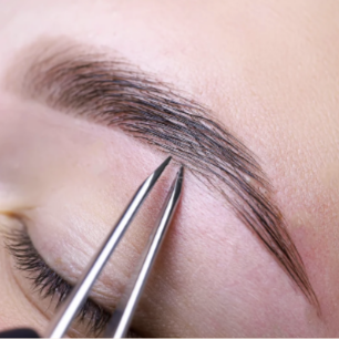 Brow Wax and Tint at Glassskin Esthetics in Calabasas, CA