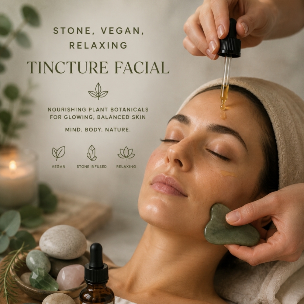 Vegan/Dope/Stone/ Relaxing Facial at Face Palette Aesthetics in Franklin, WI