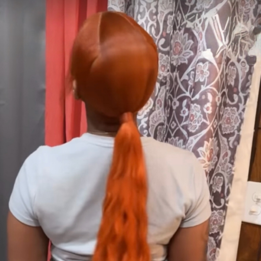Extended Sleek Ponytail at Laid by Lannec’ in Claxton, GA