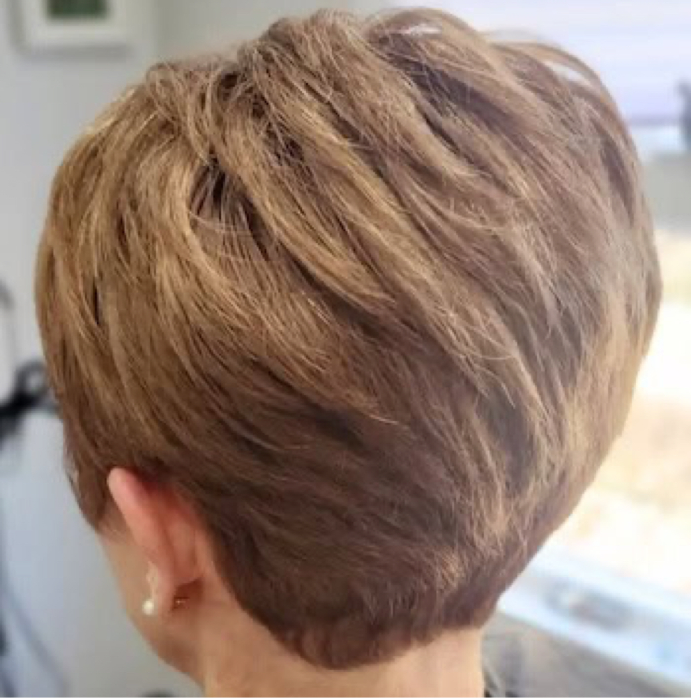 Short Hair Cut at POSH Salon and Dry Bar in Starkville, MS