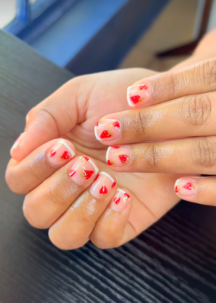 Acrylic Overlay at Rooted & Radiant Studio in Sunnyvale, TX