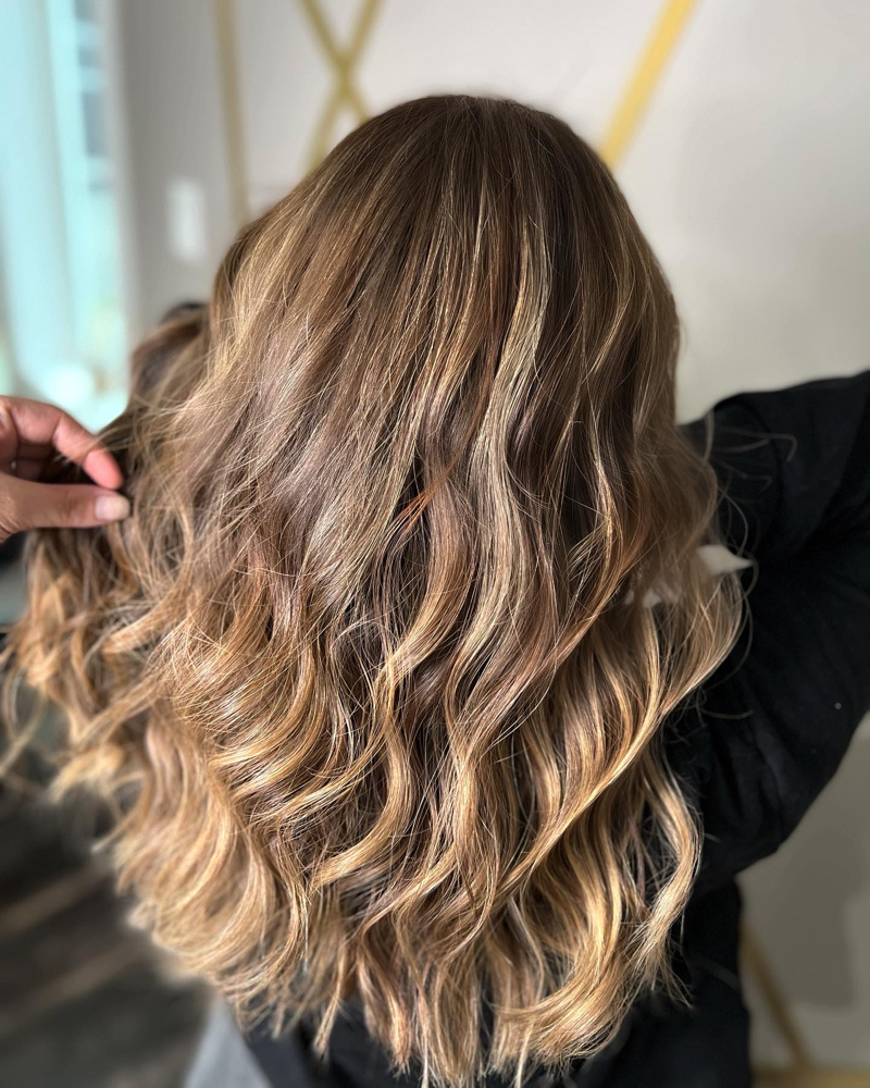 Full Balayage With Toner