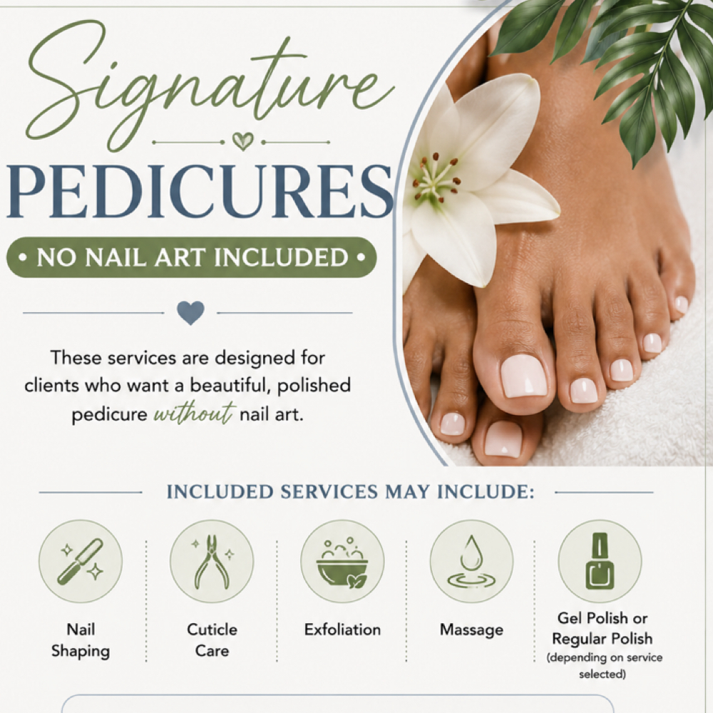 Waterless Pedicures No Nail Art at Otani Nails & Handmade Jewelry in Columbia, SC