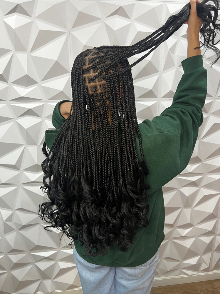 French Curl Braids