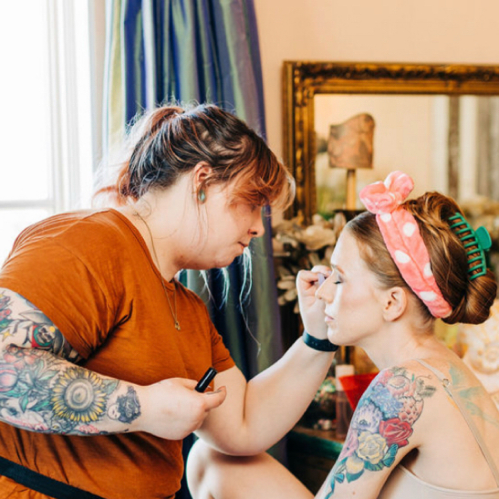 One On One Makeup Lesson at Bat and Flutter in Austin, TX