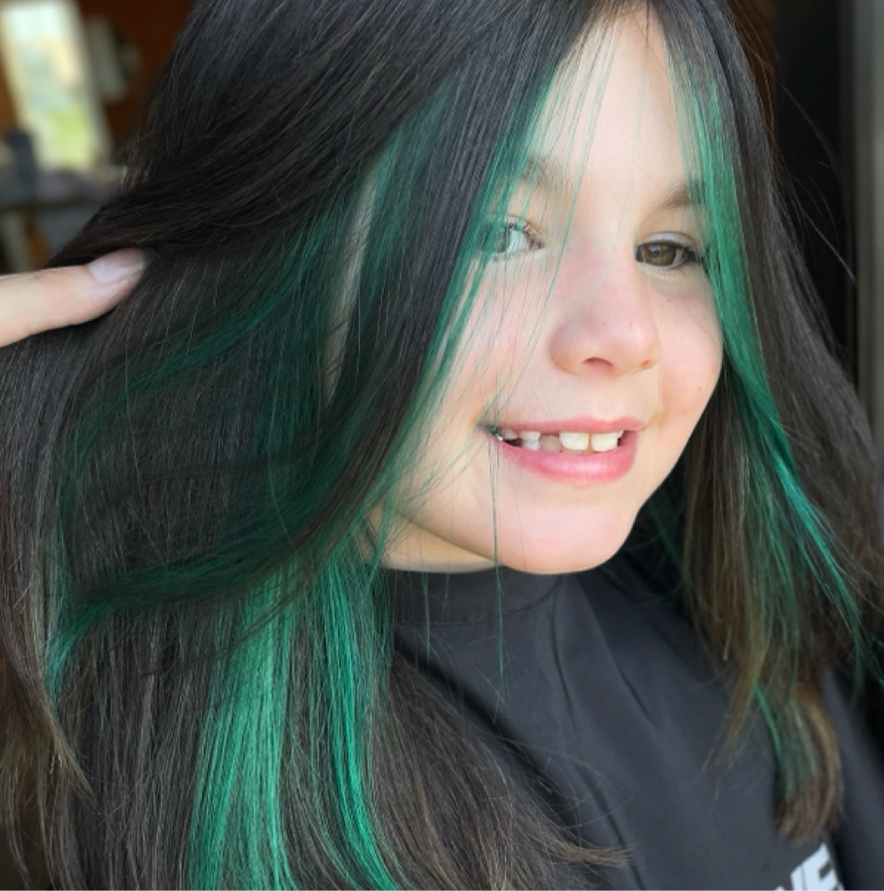 Accent Foil at Knot Just Hair in Adams, NY