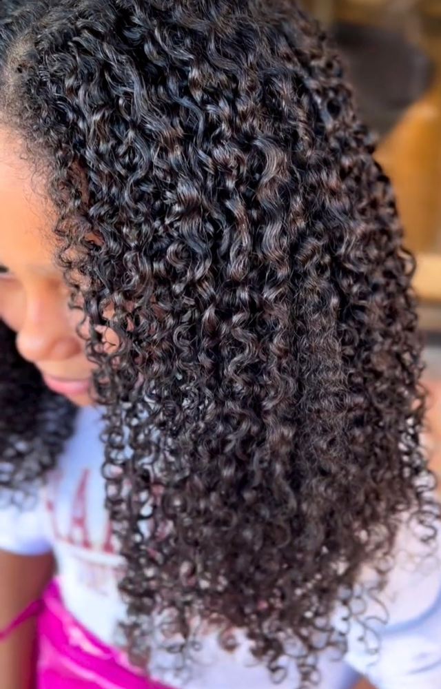 Kids Curly Cut & Go